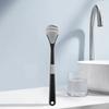 Tongue Scraper Cleaner Clean Cleaning for Home Travel Bathroom Black