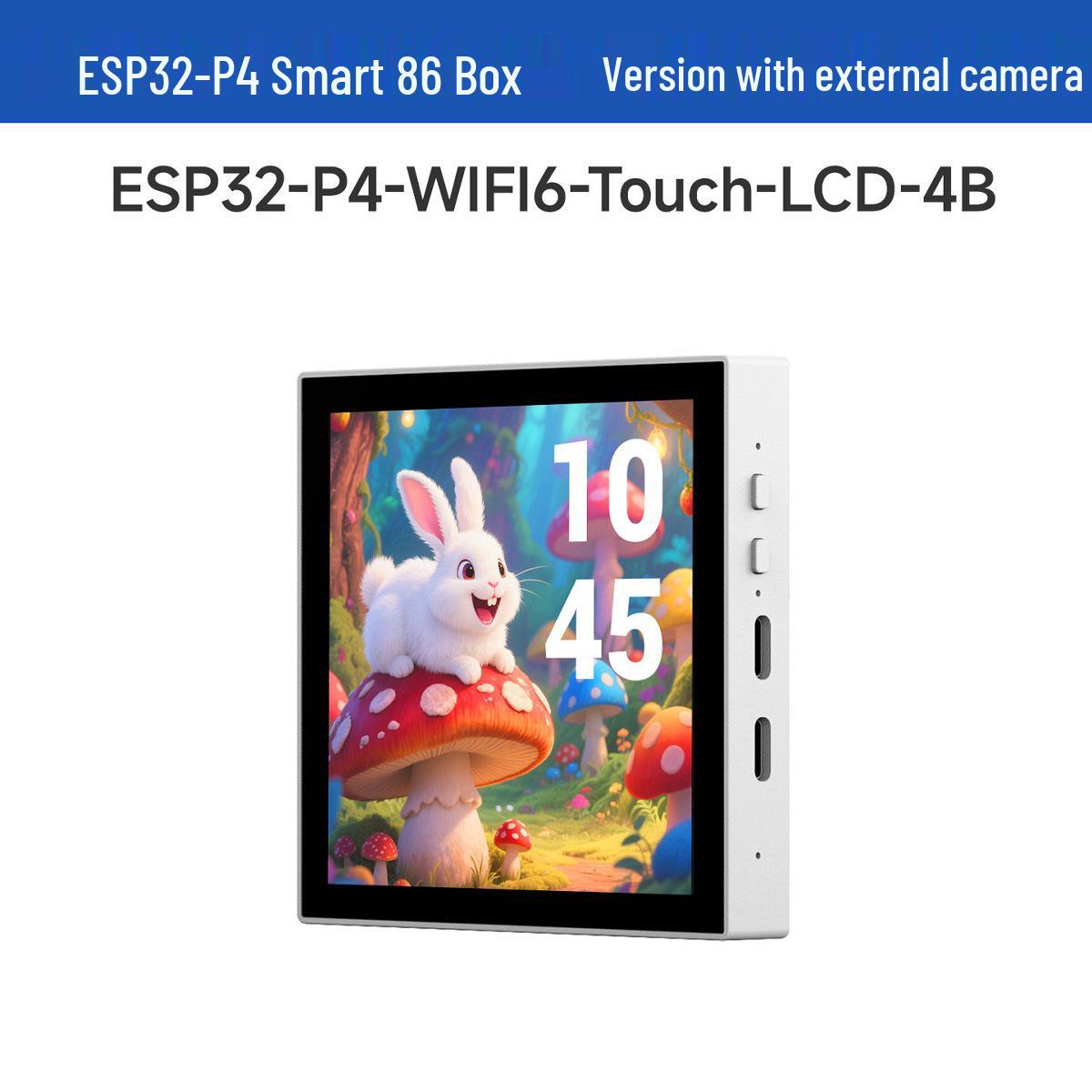 ESP32-P4 Dev Board with 4 Touchscreen, AI Voice, WiFi 6 & Bluetooth