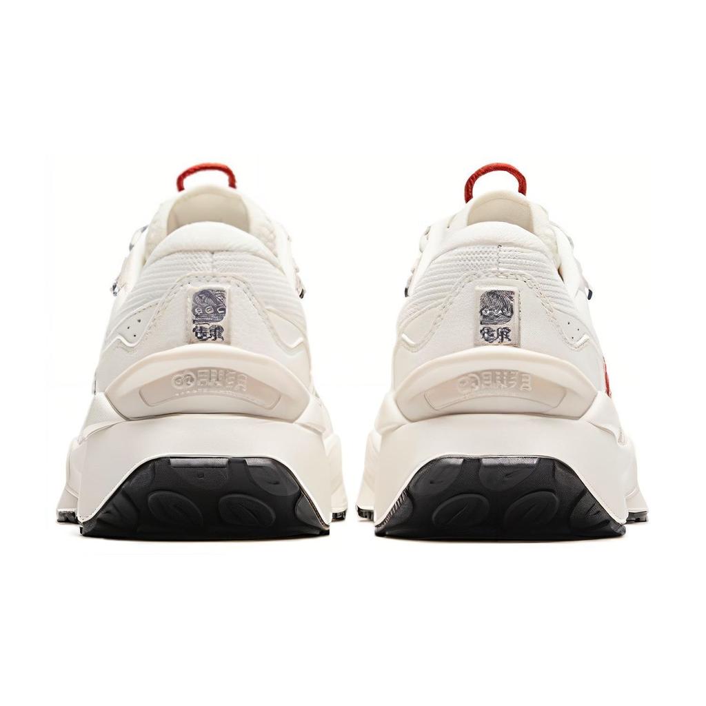 Anta Inheritance Shock Absorption Wear Resistant Low Top Casual Shoes Women sneaker White 122348878-6