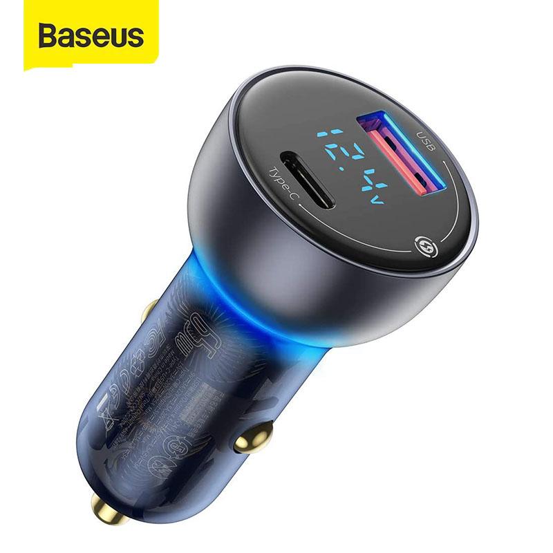 

Автомобильное зарядное устройство Baseus, 65 Ватт