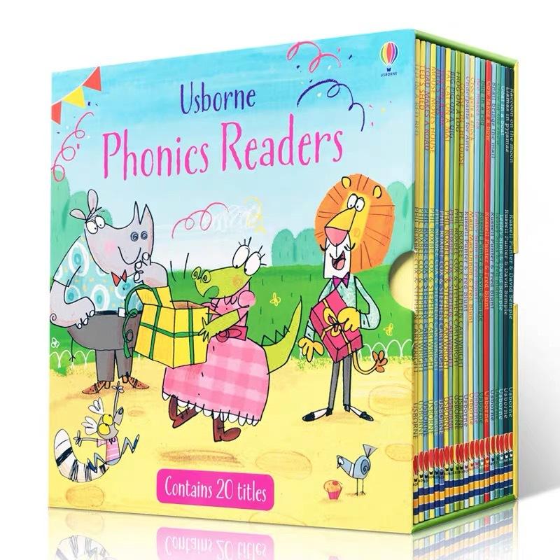 Versione click-to-read di libri illustrati in inglese Phonics Readers fonetica naturale 20 volumi di illuminazione educazione precoce libri di storie