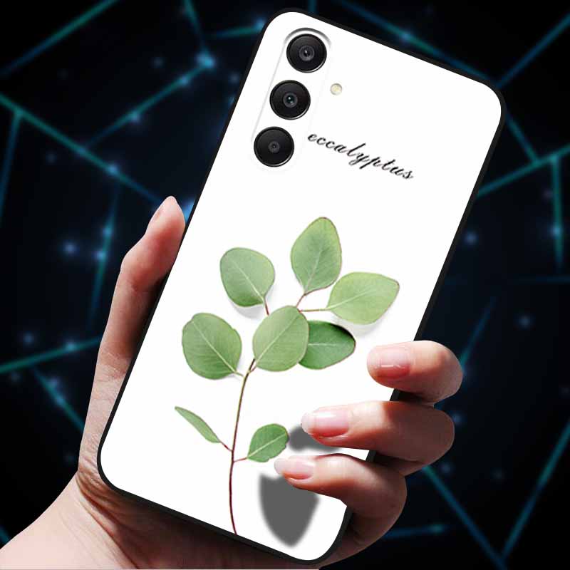 

3D Flowers Emboss Fundas For Samsung A25 A35 A55 5G Case Soft Silicone Phone Cases for Galaxy A25 5G Back Cover Shell SamsungA55 - Samsung A55 5G