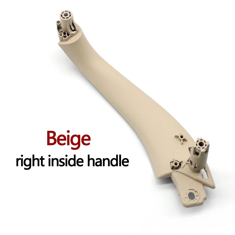 

Car Interior Front Rear Left Right Door ide Pull Handle Panel Trim Replacement For BMW X3 X4 G01 G02 G08 F97 F98 2018- Beige Right