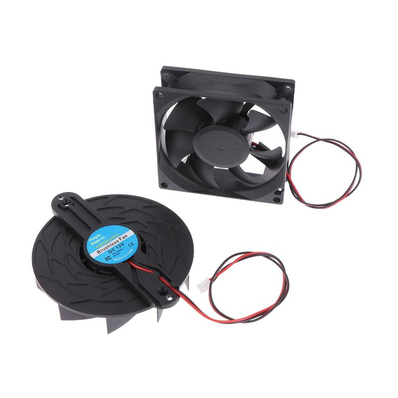 1PC New For JSF922512HS M-305IB DC 12V 0.25A 2-wire Butterfly Shaped Cooling Fan For Car Refrigerator Cooling Fan