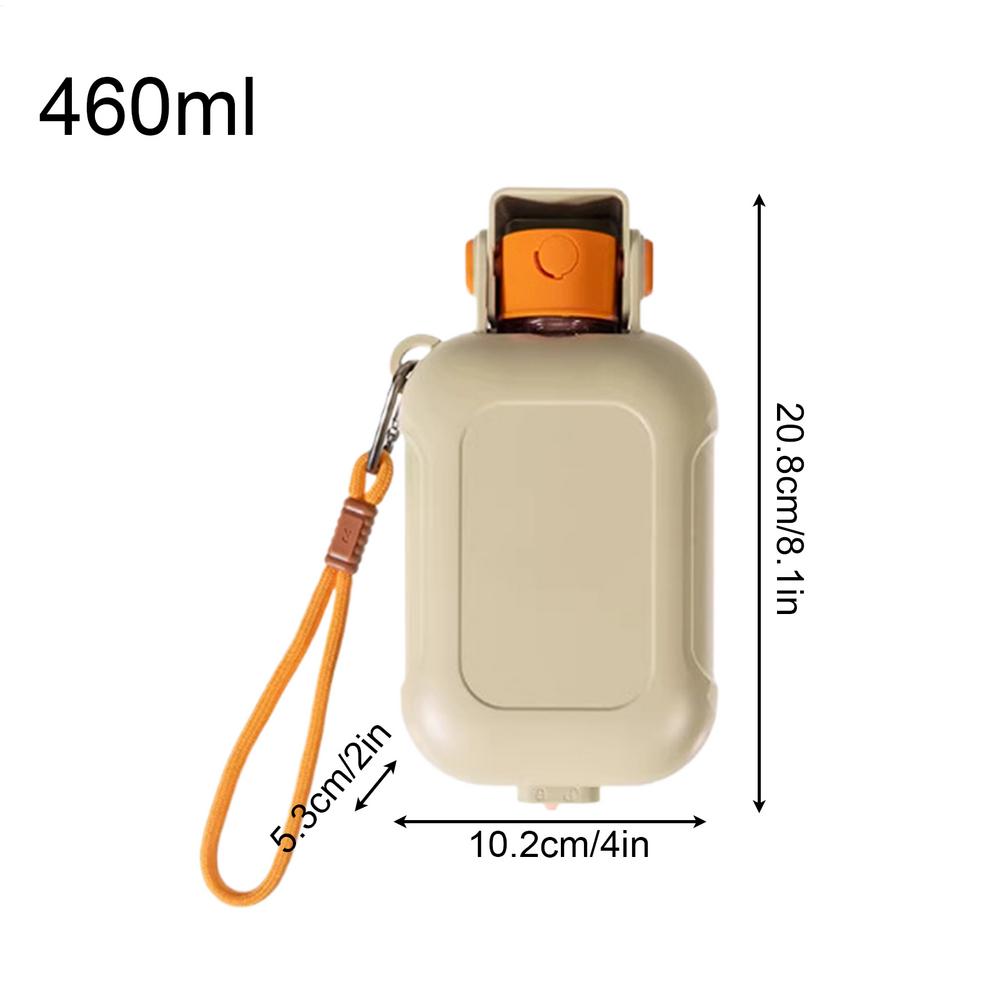 

Dog Water Bottles For Walking 460ML Cat Food Container Spill-proof Dog Water Travel Dispenser For Kitten Puppy Medium Large