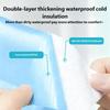 5PCS Premium Disposable Toilet Seat Covers Absorbent Cotton Layer Works On Most Toilets Great For Traveling