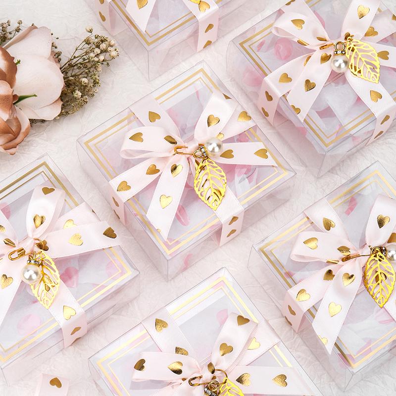 36  Yard Ribbon Gift 2.5CM Easy-to-Tie Heart Length-Sufficient Polyester Fade-Resistant Premium DIY-Friendly Foil-Stamped Durable