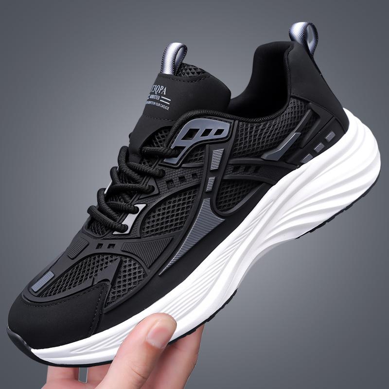 Low Top Breathable Mesh Shoes for Men Spring Summer Fashion Casual Sneakers Male Fashion New Designer Platform Sneakers Man