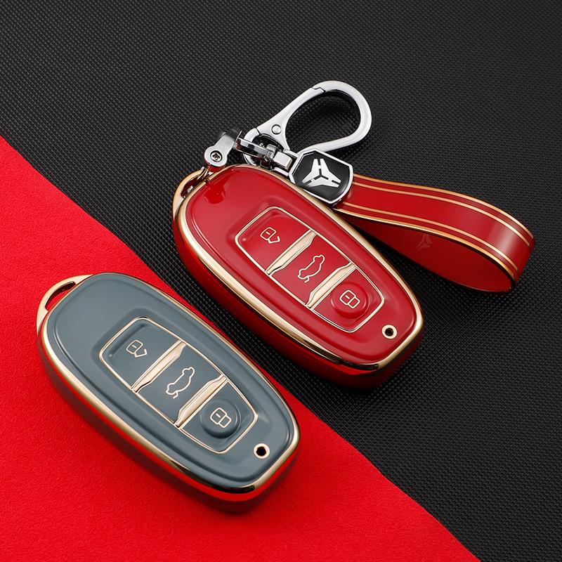 Premium Key Case for Hongqi H9, H5, H7, HS7 - 21 Models for Men and Women