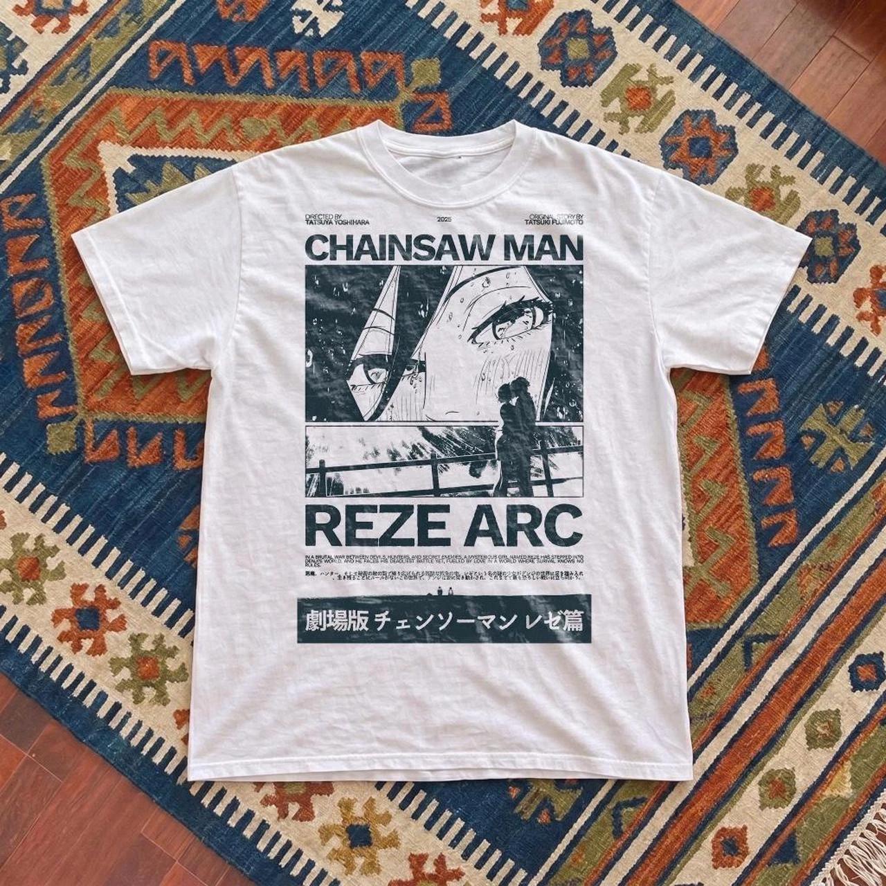 Chainsaw Man Reze Arc white T-shirt M