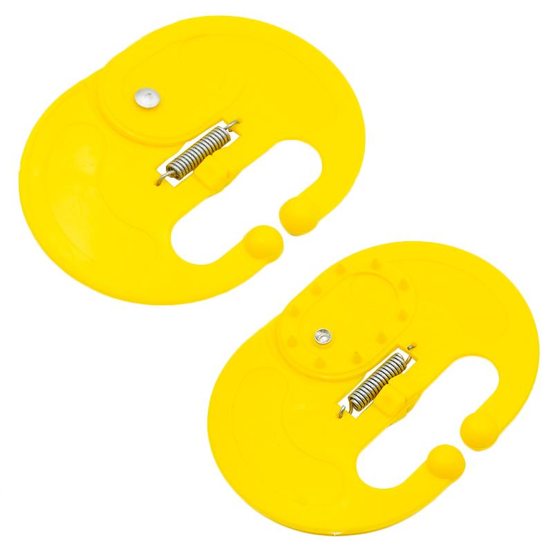 5PCS Cattle Nose Ring Plastic Calf Weaner Thicken Plastic Cattle Nose Rings Anti Sucking Milking Stop Kits Livestock Equipments