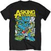 ASKING ALEXANDRIA Men's Killer Robot T-Shirt Black
