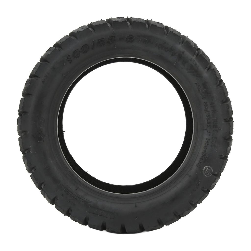 Electric Scooter Tire 11 Inch Off Road Vacuum Rubber Thickened Tire Replacement 100/55 6
