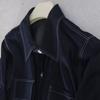 Island Country Chu Order! Easy-Care Washed Cotton Denim Blue Windbreaker Skirt Women's Fall and Winter New Technology Dress