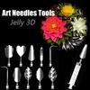 Cookie 3D Jelly Gelatin Pudding Fondant Cake Decoration Art Nozzle Needle Nozzle Tool Cake Tool