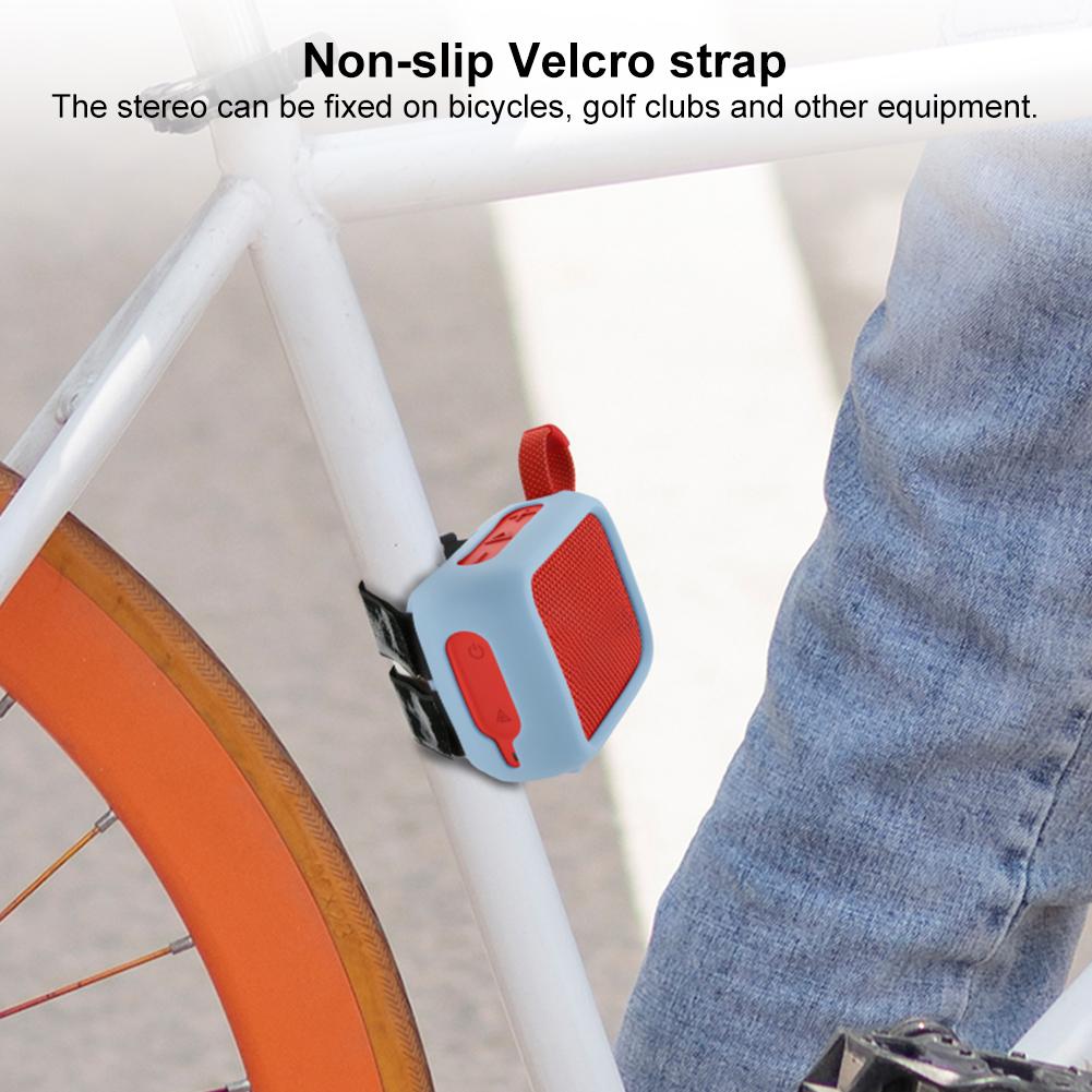 Silicone Case Protective Cover Shockproof Speaker Cover Travel Carrying Pouch Portable Speaker Case for JBL Go 4 Speaker