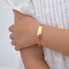Stainless Steel Three To One Nk Chain Cherry Lettering Personalized Curved Brand Children'S Cute Bracelet Br-2531