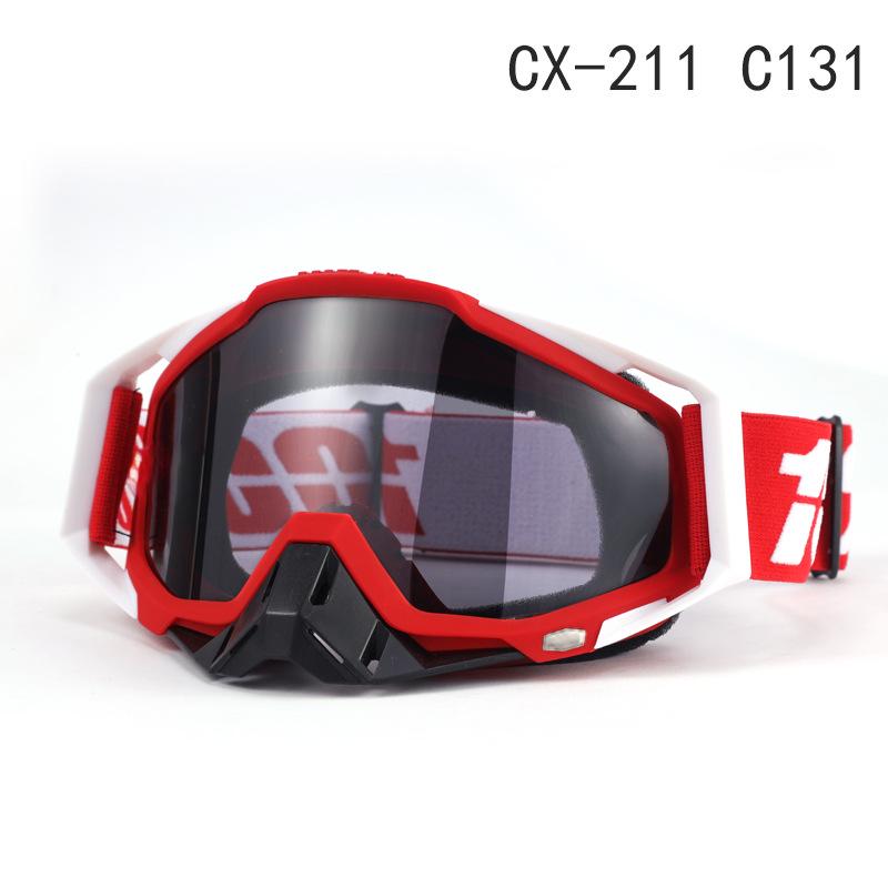 Gafas de Moto y Esquí a Prueba de Viento Transfronterizas: 100% Todoterreno, Equitación al Aire Libre y Protección para Descenso