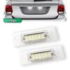 2PCs LED Number License Plate Light Lamp for VW Passat Caddy Golf T5 Transporter Skoda Super Passat Cimousint 2002-2010