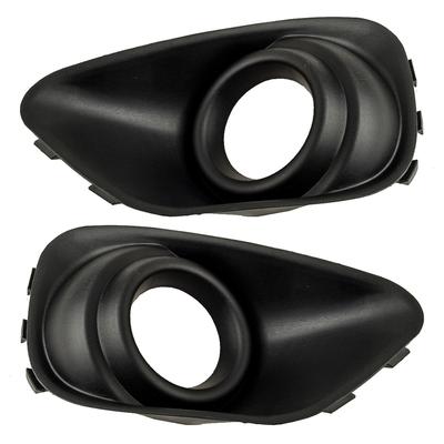 1 Paar Frontstoßstange Nebelscheinwerferabdeckung Gitter Lampenblende Rahmen 68109871AA 68109870AA Passend für Jeep Compass 2011 2012 2013 2014-2017