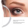 Microblading Line Marker Ruler Eyebrow Tattoo Measuring Tool With 10pcs Thread Lines (Black)