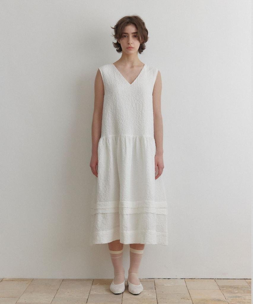 Okuka Cloud Summer Dress - White
