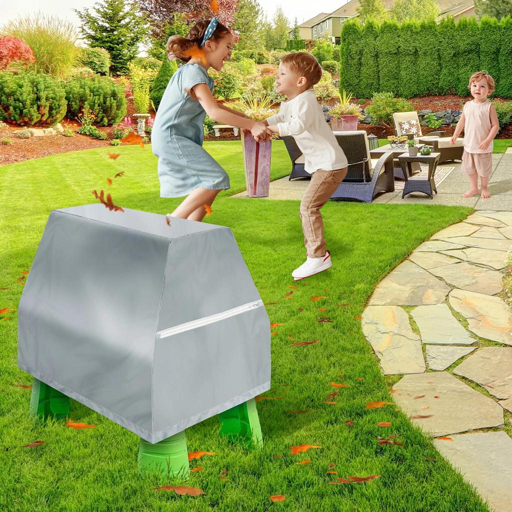 Outdoor Water Table Cover Outdoor Kids Toy Cover Dustproof Waterproof Shelter Protector For Girl Backyard Protection Boy Garden