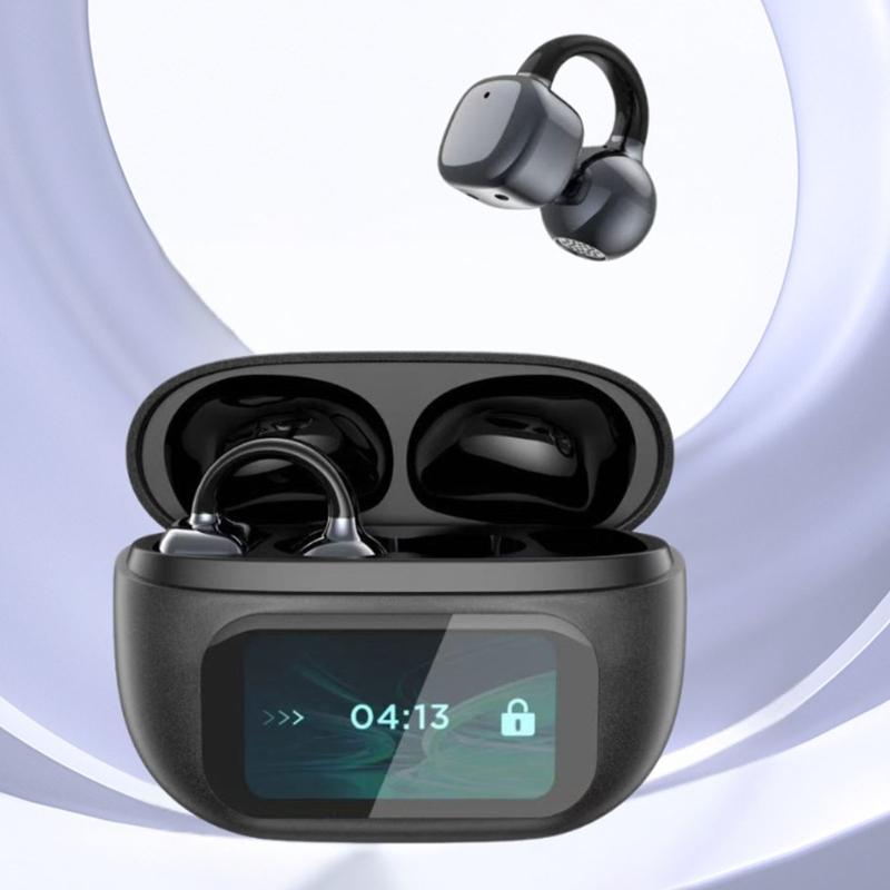 Wireless Translation Earbud Earphone Device Instantly Speech Conversion Comfort Fit Ear Hook Business Meeting Essential