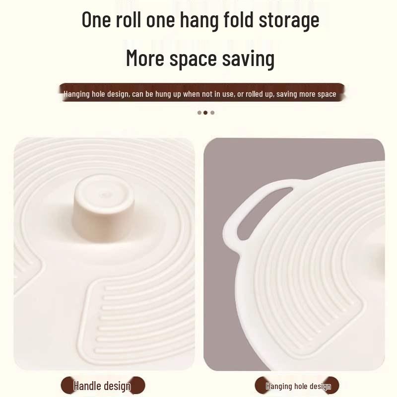 Reusable Food-Grade Silicone Lid for Bowls, Plates, and Cups - Microwave & Splash-Proof Seal