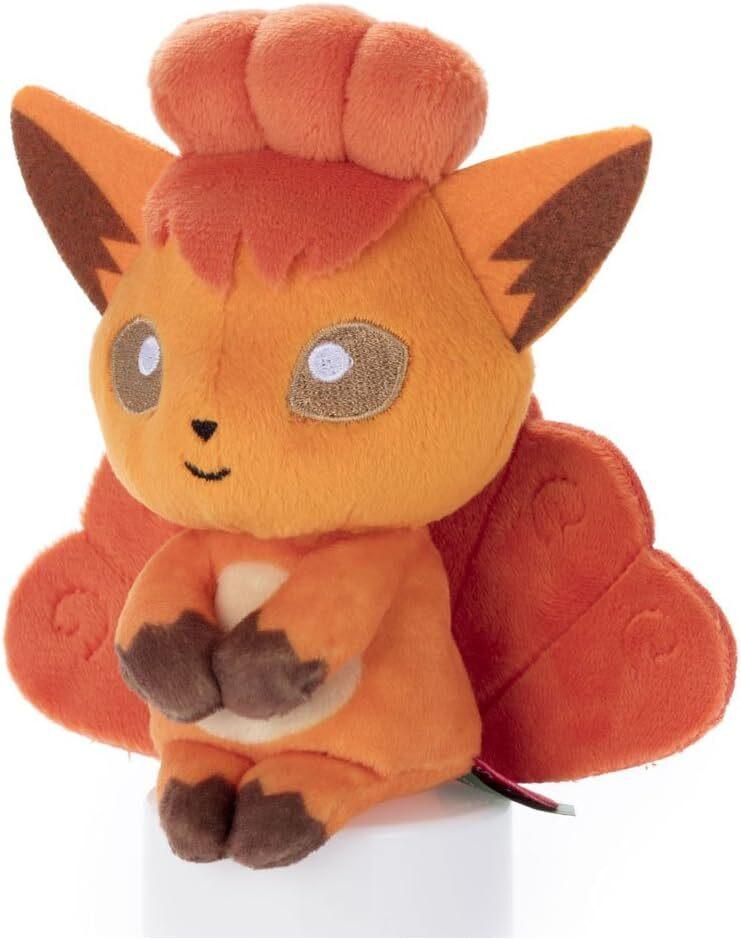 Pokemon Chokkorisan Vulpix Plush Approximately 13cm Saga Prefecture [Brand New] Toy, Tall