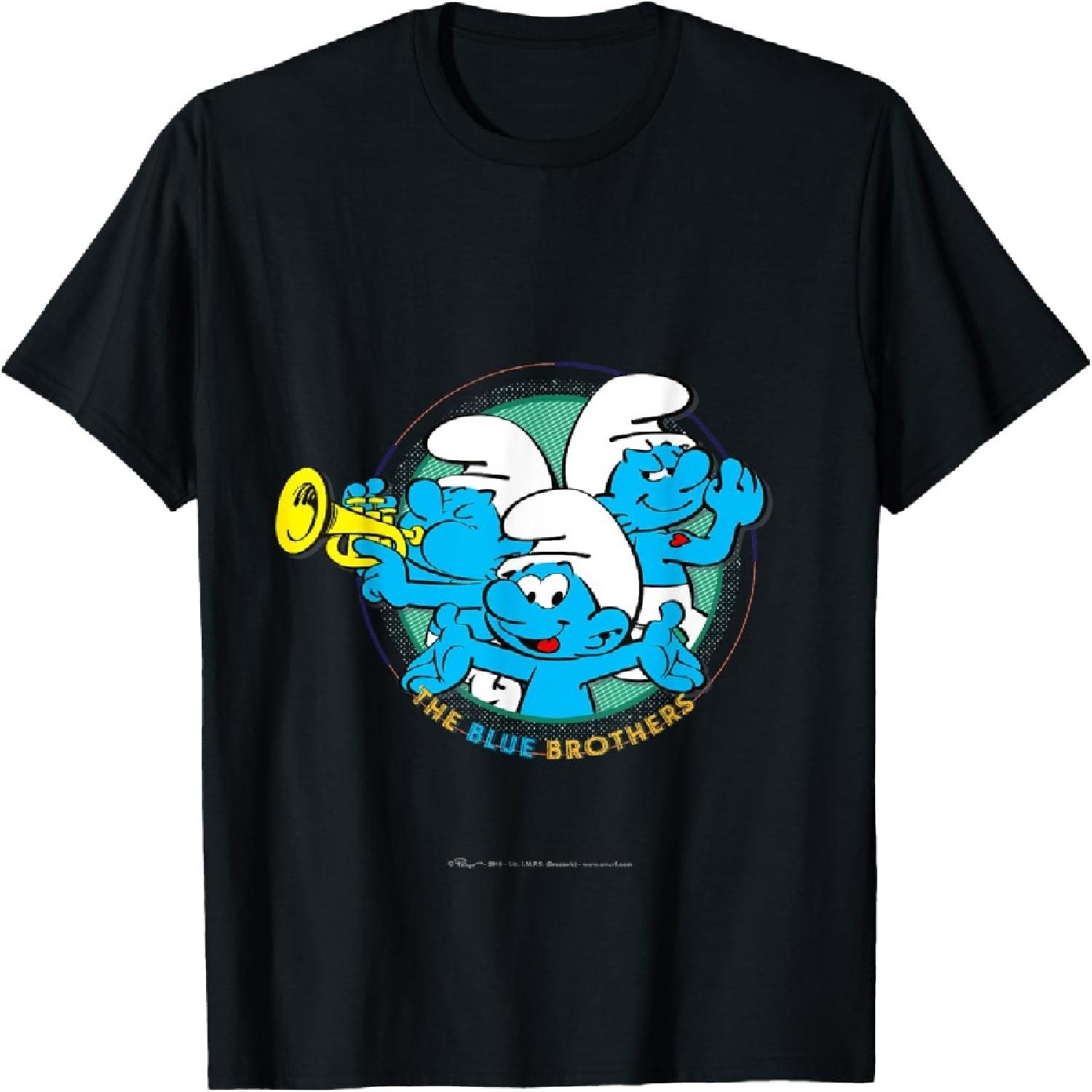 

The Smurfs - The blue brothers T-Shirt XXXXXL різнокольоровий