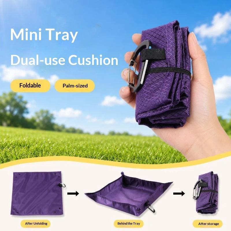 Folding Seat Cushion Portable Ultra Light Moisture Proof Small Pad for Students Outdoor Activities Camping Hiking Travel