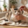 Pet Facial Comb for Dogs and Cats with Fine Teeth Design for Eye and Mouth Hair Cleaning