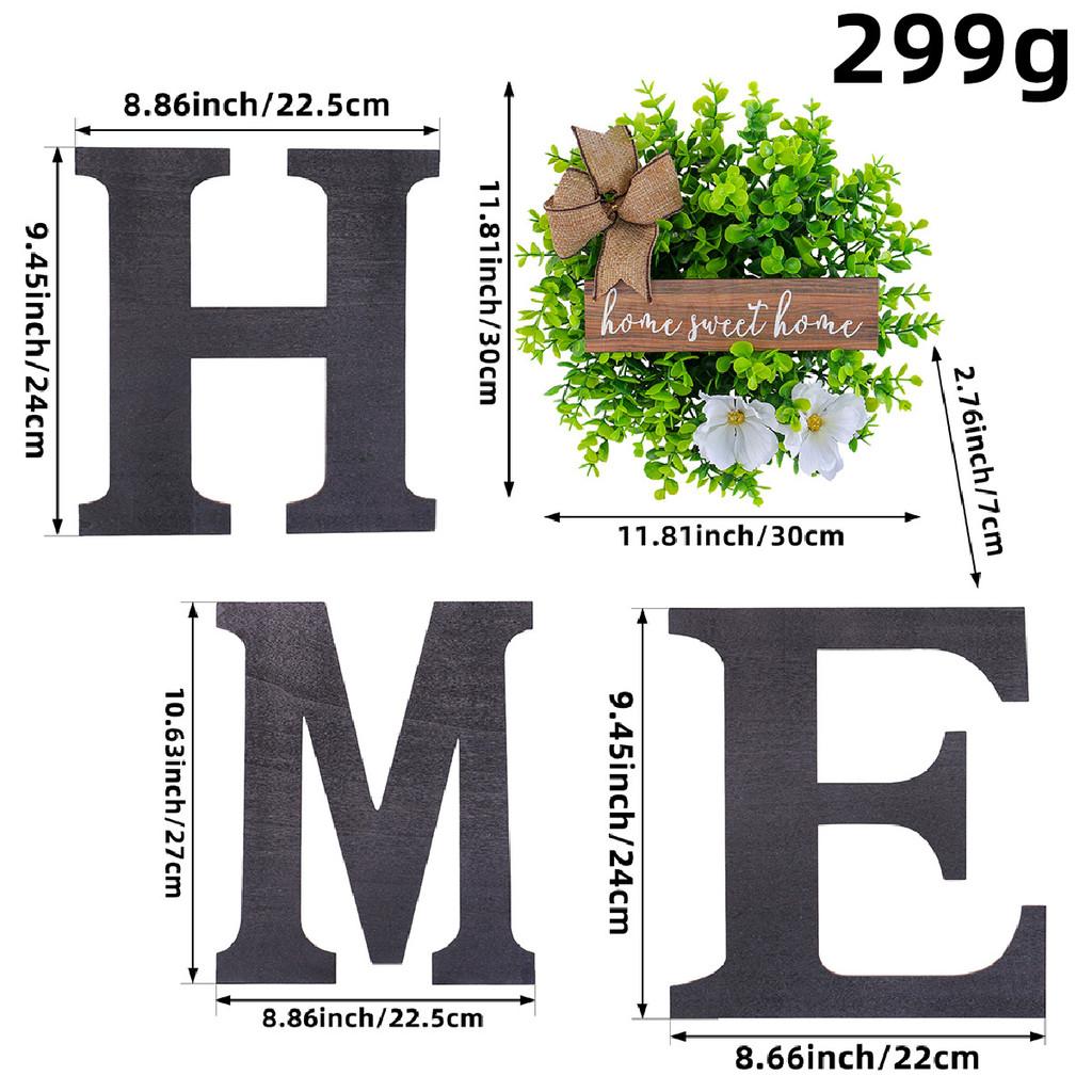 

Home Letter Wall Decoration With Wooden Art Sign For Home Office And Garden Decor