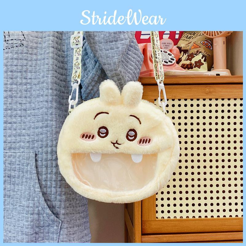 Shoulder Single Chiikawa Crossbody Bag Transparent Round Bags Coin Purse Gift