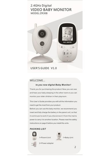 2.0" Wireless Baby Monitor with Two-Way Talk & Night Vision - Baby Safety Expert