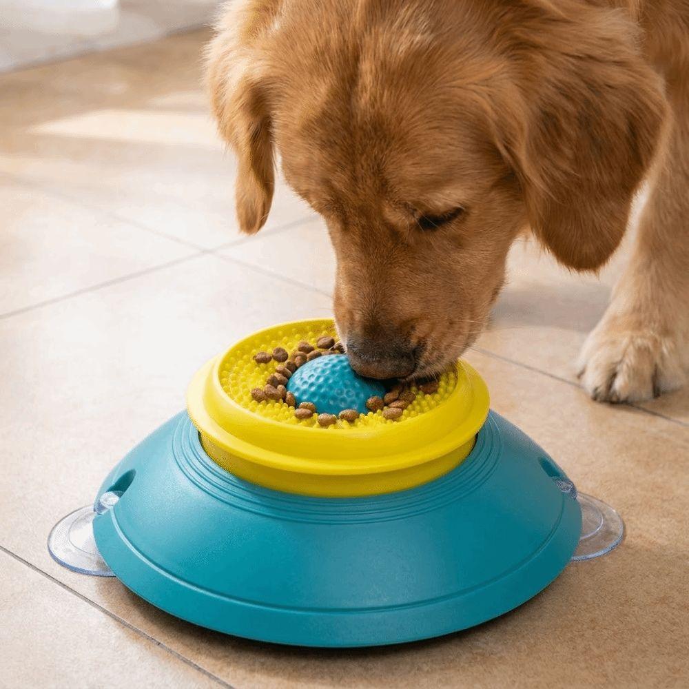 Anti-Choking Liquid Slow Bowls Non-Slip Base Slow Feeder Dog Bowl Cat Treat Bowl Healthy Digestion