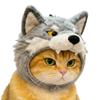 Dog Wolf Hat Wolf Cute Soft Funny Pet Headgear Kitty Clothes Accessories for Children Boys Girls Youth Teens Family Friends