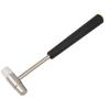 177mm Ein Hammer wie abgebildet Doppelkopf Metall Gummihammer