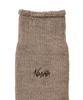 NANGA WARM PILE ROOM SOCKS BEG Beige NG2443-1Z001