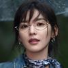 Retro Round Titanium Eyeglass Frame for Myopia - Unisex Fashionable Plain Glasses 30920