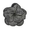 Stylish Big Flower Lapel Pin Comfortable Fabric Floral Brooch Fashionable Multi Tiered Breastpin Ornament for Women