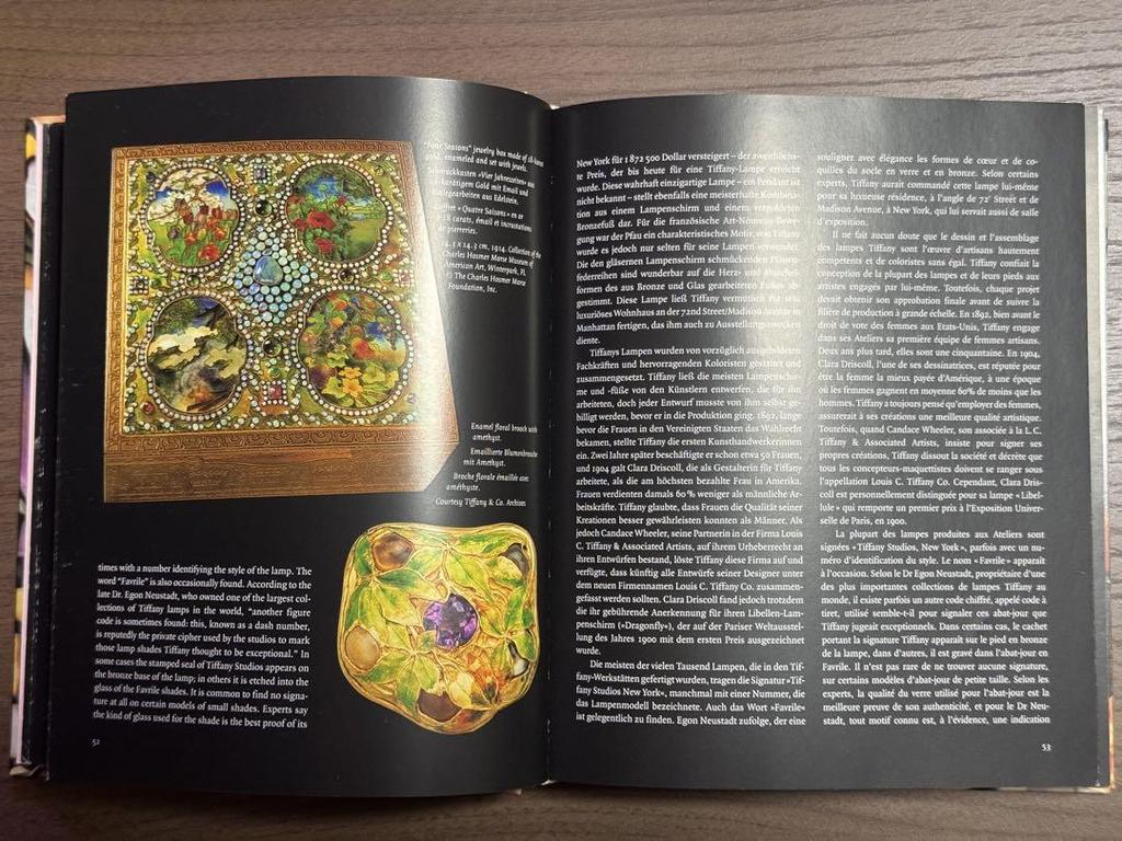 [USED] Rare Tiffany Stained Glass Catalog Louis Comfort