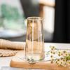 VaseGlassVaseStylishSingle Stem HolderSimple Flower ContainerVaseTransparentFlower BaseVaseDecorators DecorationHeight 15CM