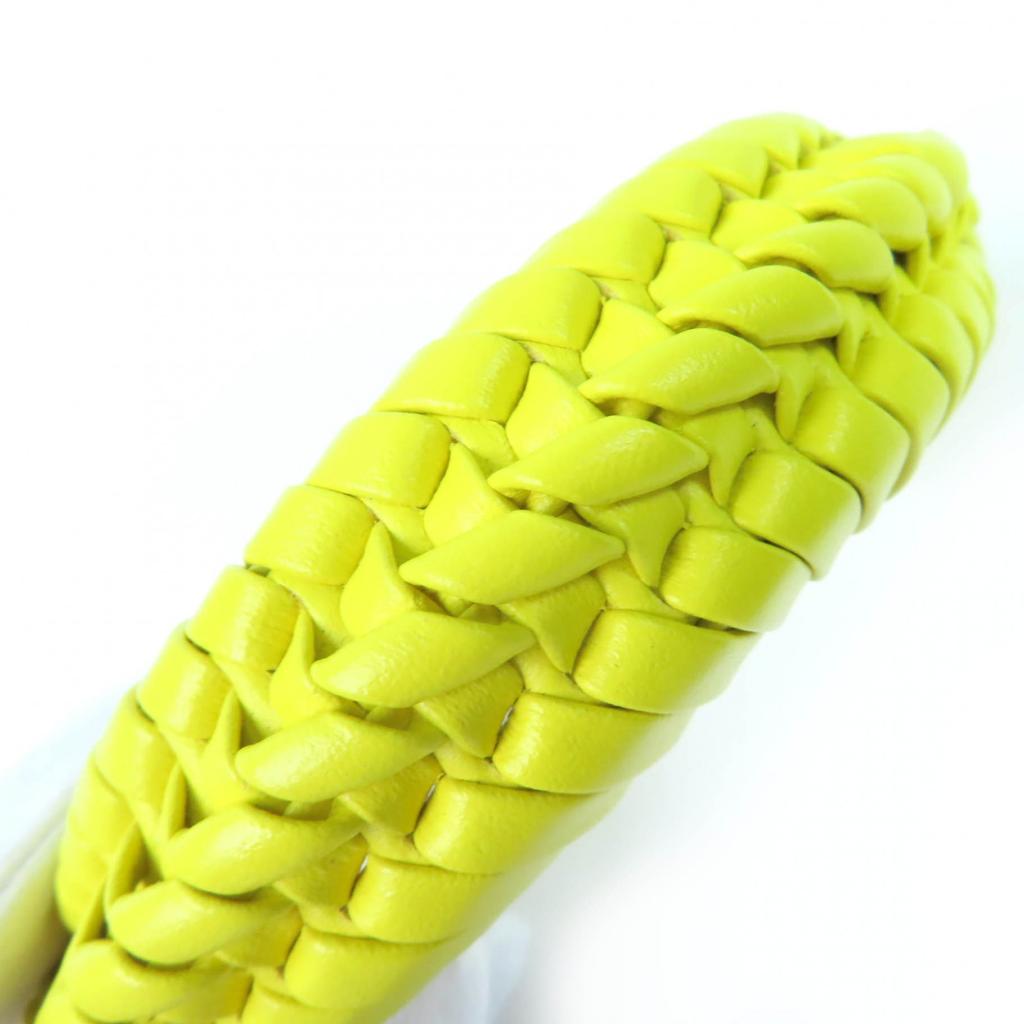 Great FENDI Peekaboo Leather Steering Wheel Cover yellow leather Women Used