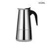 Moka Pot Stainless Steel Coffee Pot Mocha Espresso Latte Percolator Stove Coffee Maker Pot Percolator Drink Tool