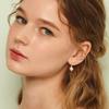 Murmur [925silver]Pearl Heart Twoway Drop Earring