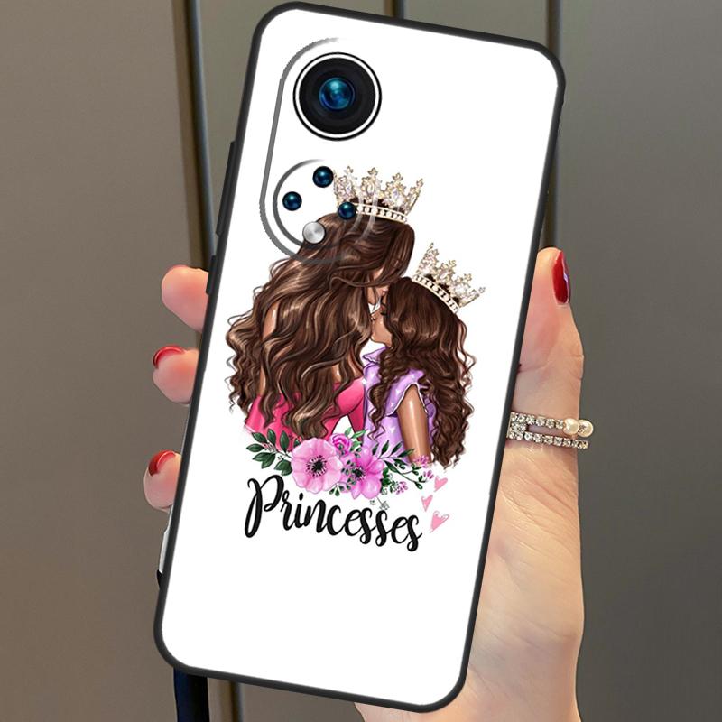 

Красивый чехол для телефона Huawei P20 P30 P40 Lite Pro P Smart 2019 Nova 9 5T, чехол для телефона Honor 50 8X 9X 10i, для мамы, дочки и сына Honor 50 Lite