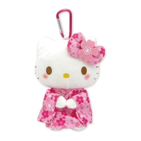 Корпорация Nakajima Мягкая Эко-сумка Сакура Кимоно Hello Kitty 193599-24