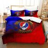 Fashion Rock Band G-Grateful Dead Bedding Set Cute Quilt Cover Bed Cover With Pillowcase Twin Single Queen King Size Boys Adults
